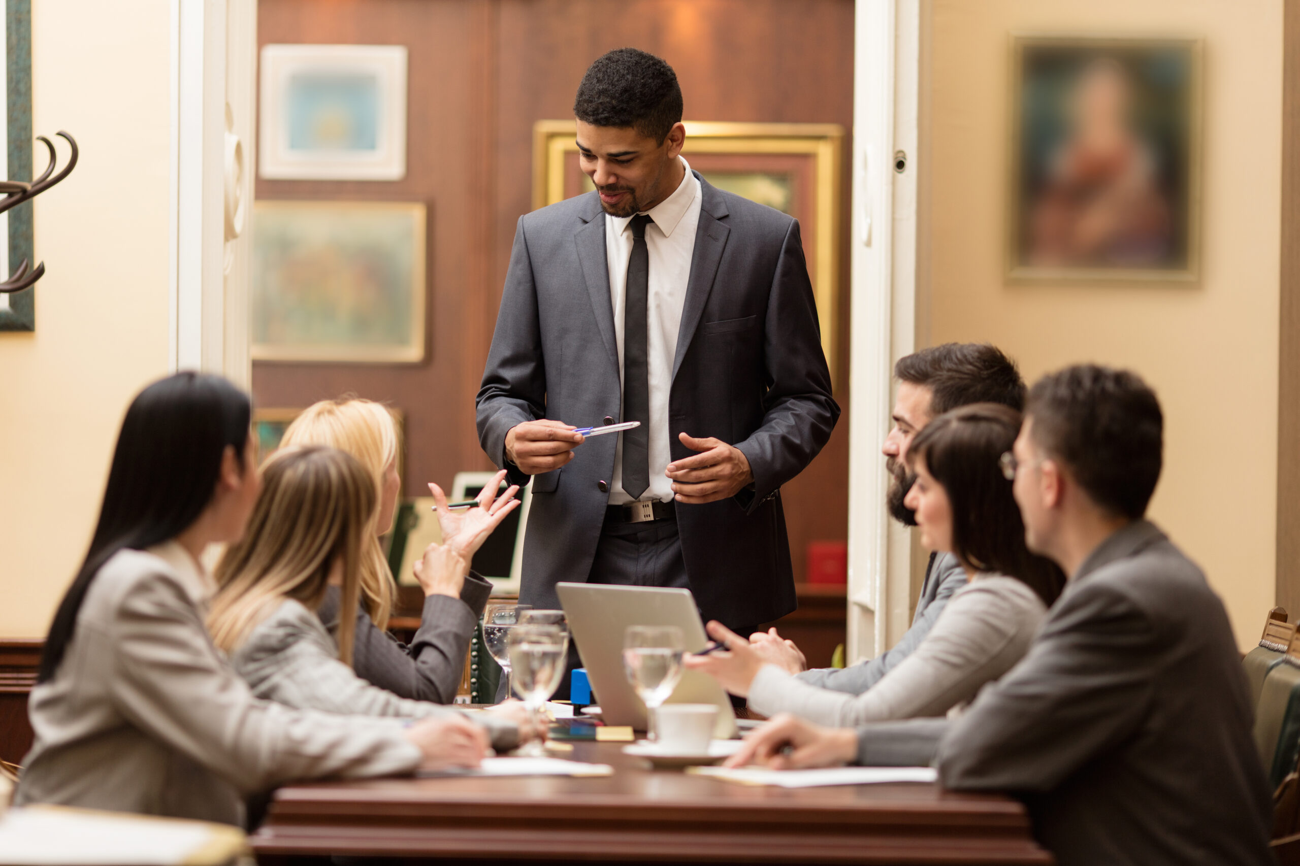 Meeting with professionals